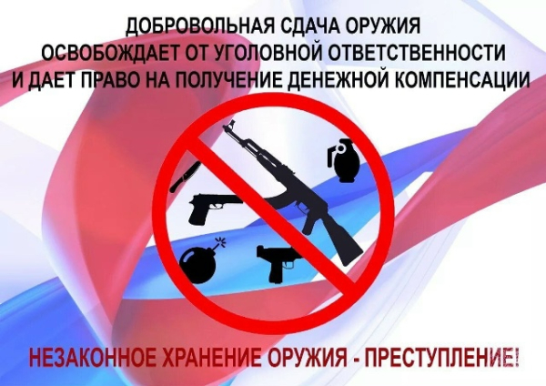 Добровольная сдача оружия
